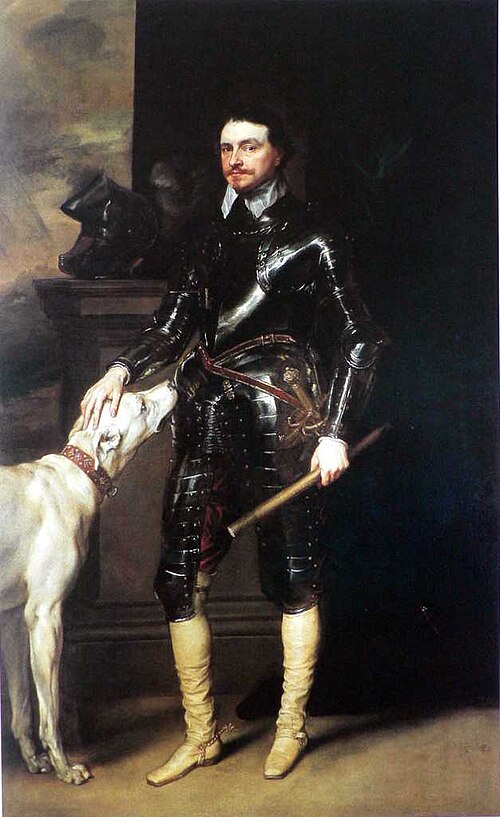 Portrait of Thomas Wentworth, 1st Earl of Strafford, 1632, Anthony van Dyck