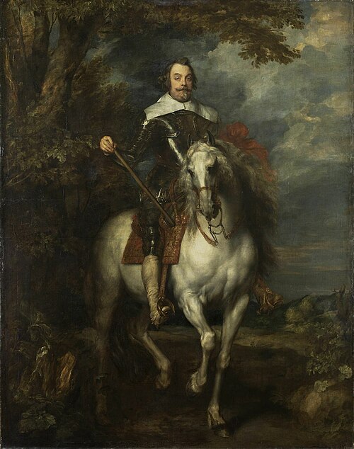 Equestrian portrait of Francisco de Moncada, 1634, Anthony van Dyck