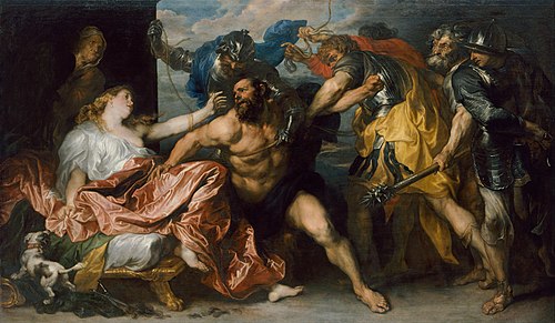 Samson and Delilah, 1630, Anthony van Dyck