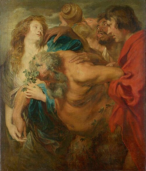 Silène ivre, 1619, Antoine van Dyck