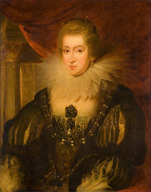 Portrait of Anna of Austria, 1662, Anthony van Dyck