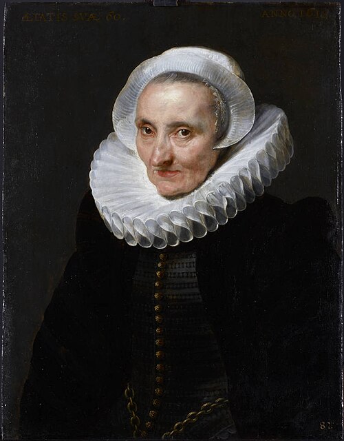 Portrait of a 60-year-old Woman, 1618, Antoine van Dyck