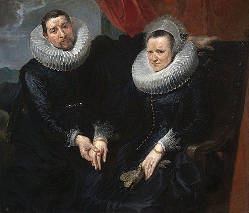 Portrait of a Married Couple, 1630, Anthony van Dyck