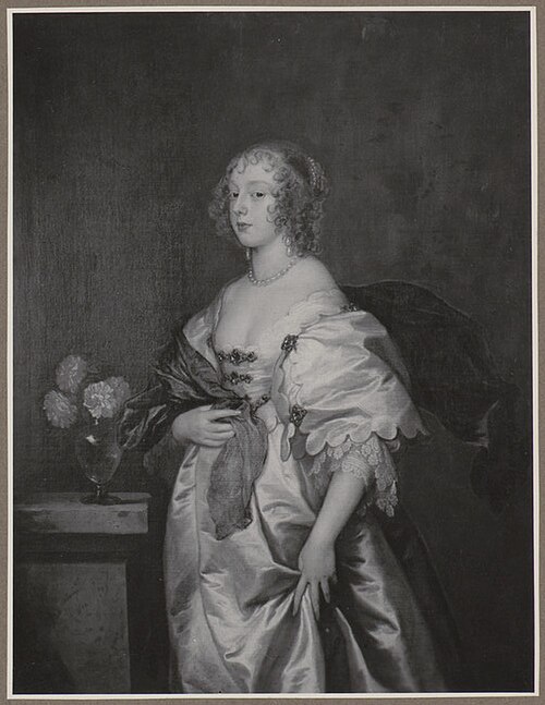 Alice Bankes, Lady Borlase (1621-1683), 1638, Antoine van Dyck