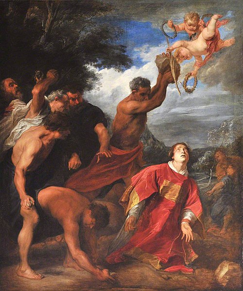 The Stoning of Saint Stephen, 1624, Anthony van Dyck