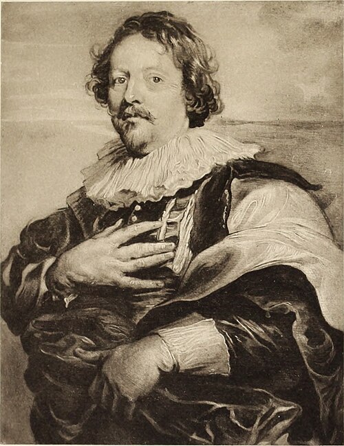 Portrait of Caspar de Crayer, 1630, Anthony van Dyck