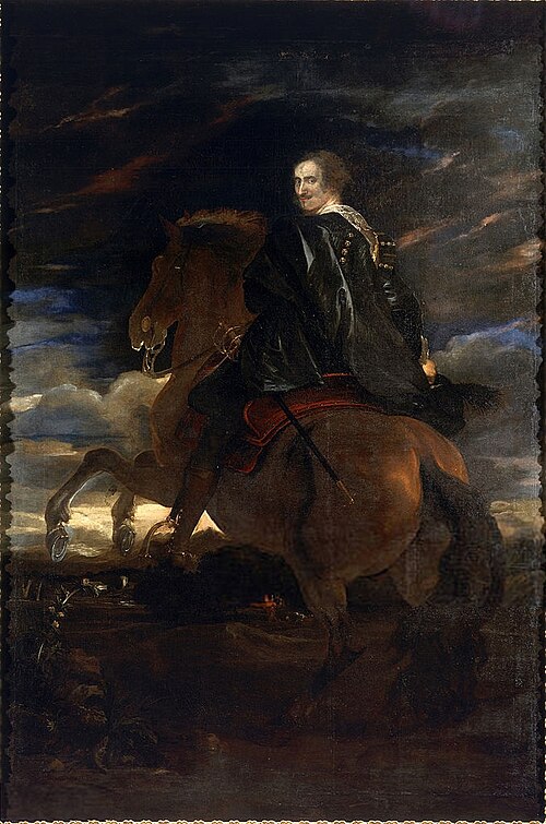 Gio. Paolo Balbi on horseback, 1627, Antoine van Dyck