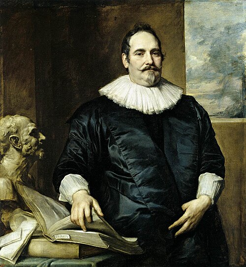 Portrait of Justus van Meerstraeten, Elisabeth van Assche's husband, 1635, Anthony van Dyck