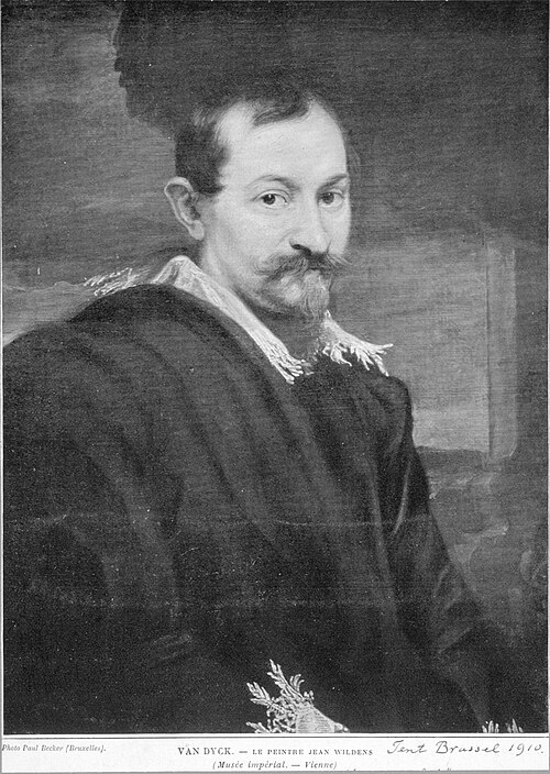Lost portrait of Jan Wildens, 1620, Anthony van Dyck