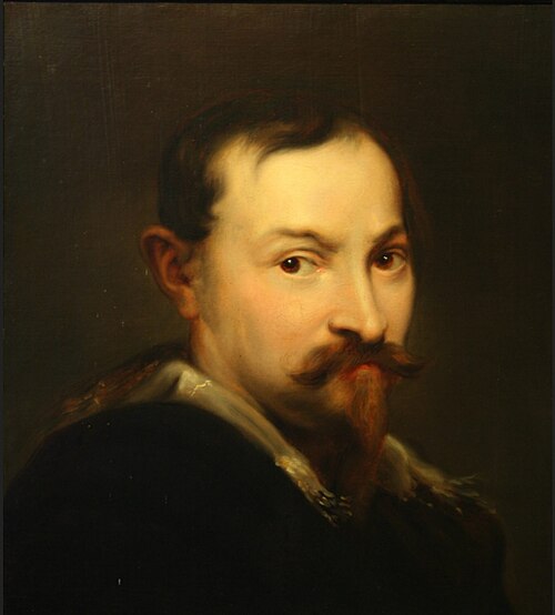 Portrait of Jan Wildens, 1620, Antoine van Dyck