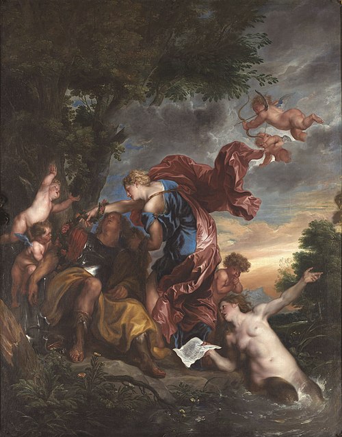 Rinaldo and Armida, 1629, Antoine van Dyck