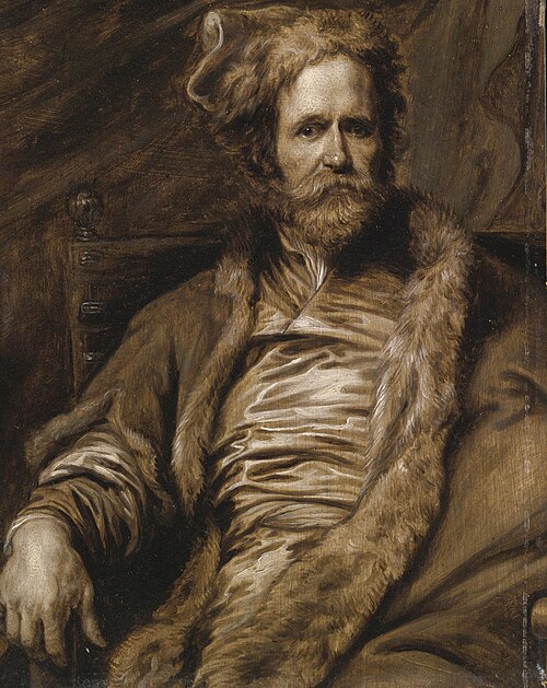 Portrait of the painter Marten Rijckaert (Iconography), 1630, Anthony van Dyck