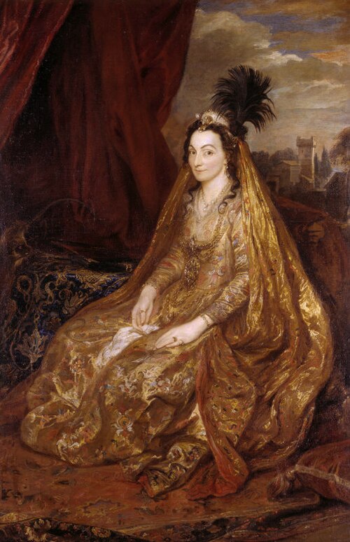 Portrait of Lady Theresa Shirley, 1622, Antoine van Dyck