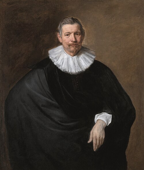 Portrait of Hubert du Hot, 1632, Anthony van Dyck