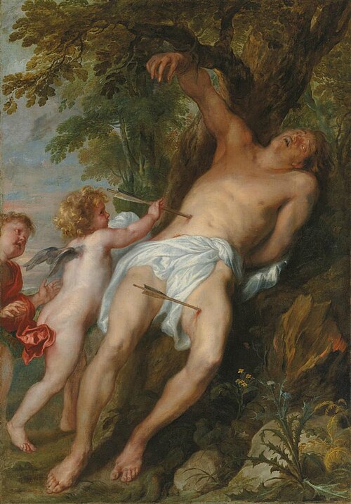 Saint Sebastian after His Ordeal, 1620, Anthony van Dyck