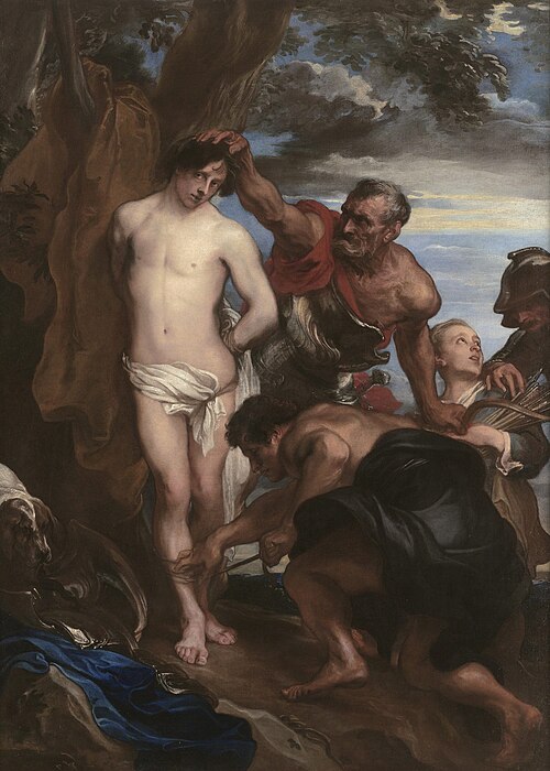 The Martyrdom of St. Sebastian, 1622, Anthony van Dyck