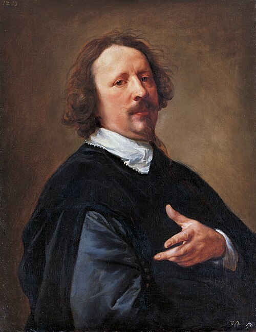 Portrait of Gaspar de Crayer, 1630, Antoine van Dyck