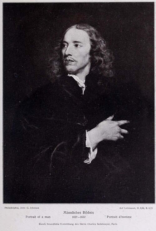 Portrait of a Gentleman, 1640, Anthony van Dyck