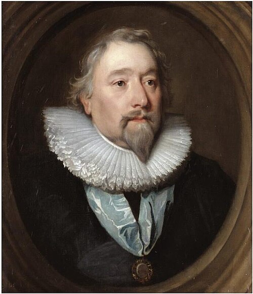 Portrait of Richard Weston, Earl of Portland, 1630, Anthony van Dyck