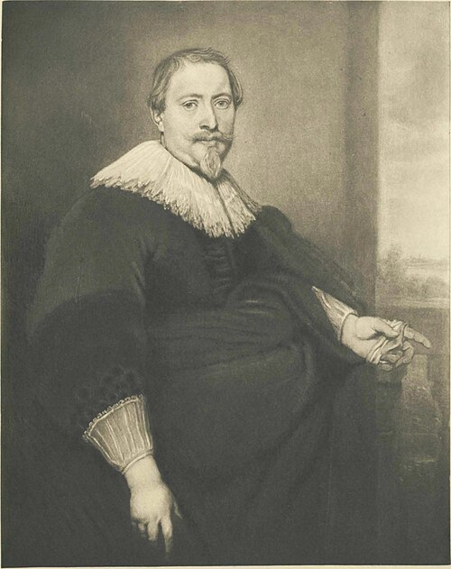 Portrait of a Gentleman (pointing), 1640, Anthony van Dyck