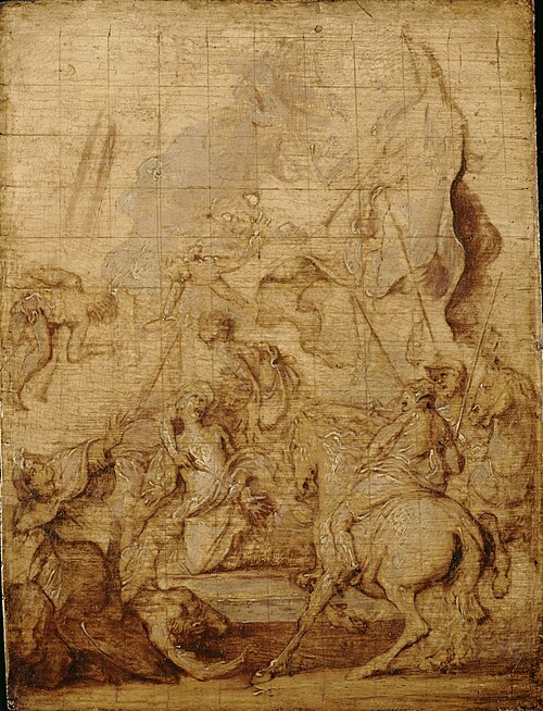 Martyrdom of St. George, , Anthony van Dyck
