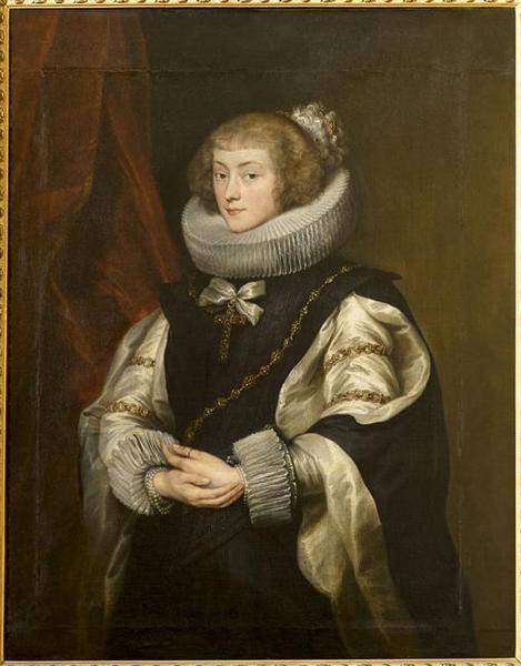 Portrait d'une dame, 1630, Antoine van Dyck