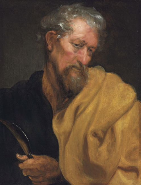 The Apostle Saint Bartholomew, 1620, Antoine van Dyck