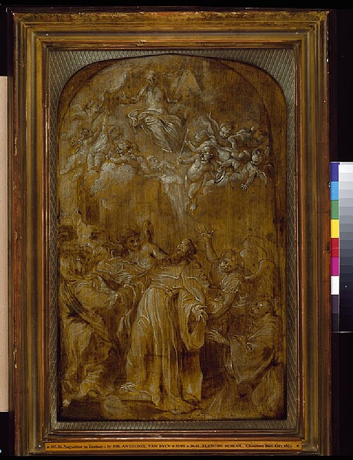 St Augustine in Ecstasy, 1628, Anthony van Dyck