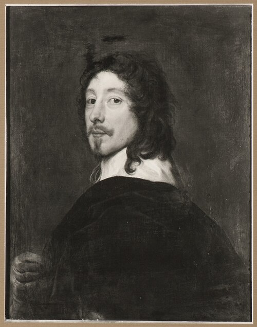 Portrait of man, possibly Henry Frederick Howard, 22nd Earl of Arundel (1608-1652), 1639, Anthony van Dyck