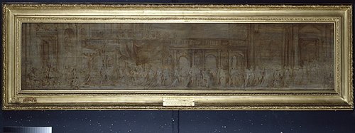 Charles I and the Knights of the Garter in Procession, 1638, Anthony van Dyck