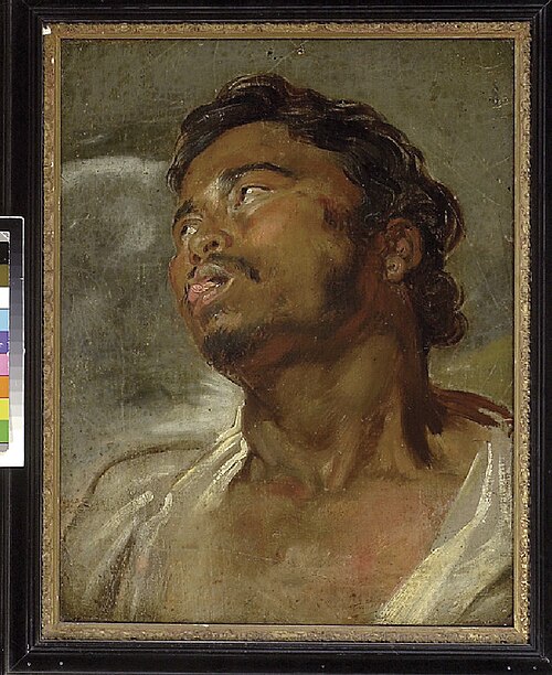 Head of a black Man, 1628, Anthony van Dyck