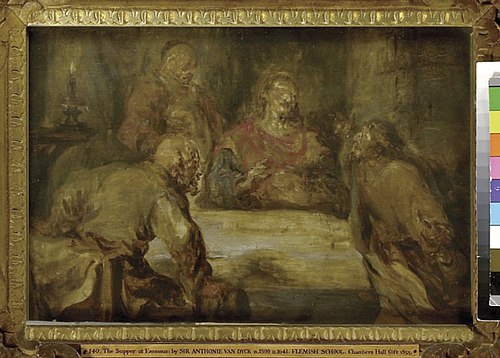 The Supper at Emmaus, 1628, Anthony van Dyck