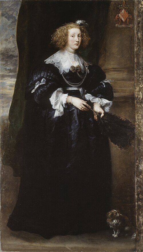 Portrait of Marie de Raet, 1631, Anthony van Dyck