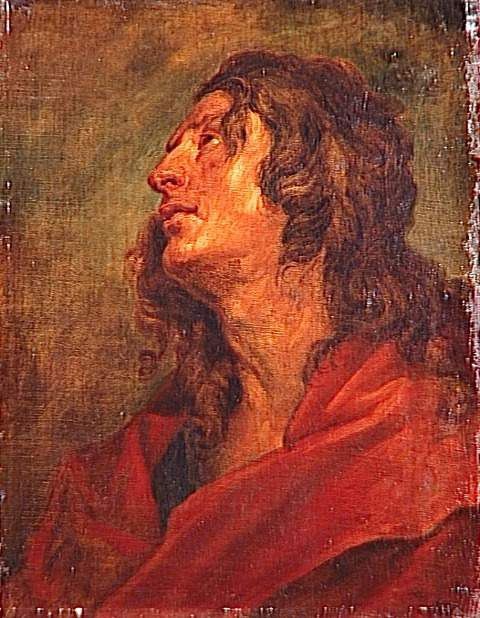 Tête de saint Jean, 1620, Antoine van Dyck