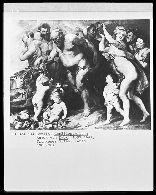 Drunken Silenus, 1619, Antoine van Dyck