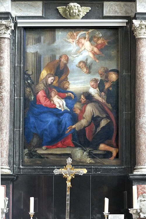 Adoration of the Shepherds, 1631, Anthony van Dyck