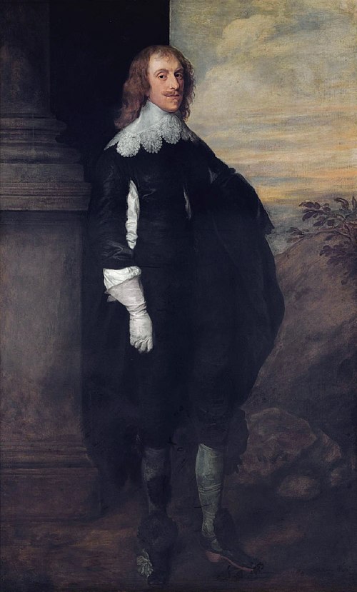 Portrait of James Hay, 2nd Earl of Carlisle (c1612-1660), 1636, Anthony van Dyck