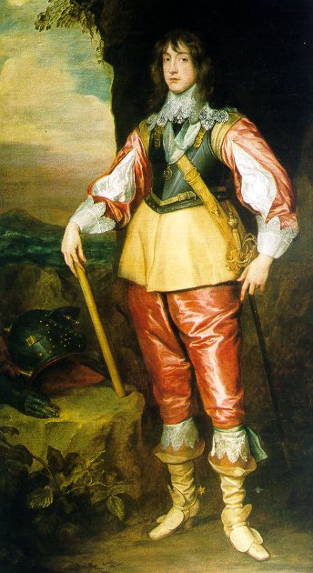 Portrait of Charles Louis, Elector Palatine (1617-1680), in exile, 1637, Anthony van Dyck