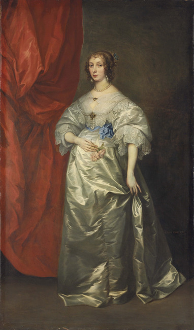 Portrait of Mrs. Oliver St. John, later Lady Poulett, 1636, Anthony van Dyck