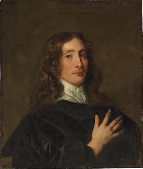 Portrait of a Man (formerly called John Milton), 1639, Anthony van Dyck