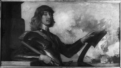 Portrait of Algernon Percy, 10th Earl of Northumberland (1602-1668), Lord High Admiral, 1638, Antoine van Dyck