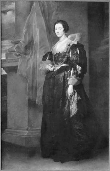 Portrait of Johanna de Blois, wife of Barthélomé de Juge, 1635, Anthony van Dyck