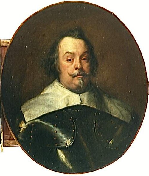 Portrait of Francisco de Moncada, 3rd Marquis of Aitona, bust length, 1625, Anthony van Dyck