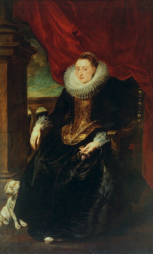 Portrait of a woman of the Vinck/Vincque family, 1619, Anthony van Dyck