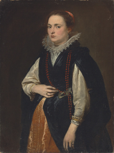Portrait of a woman, 1621-1628, 1628, Anthony van Dyck