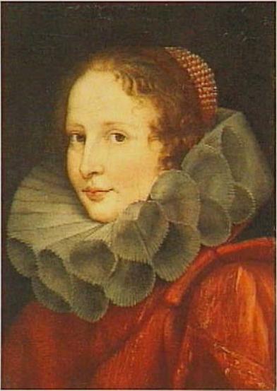 Bust portrait of a young Genovese lady, 1625, Anthony van Dyck