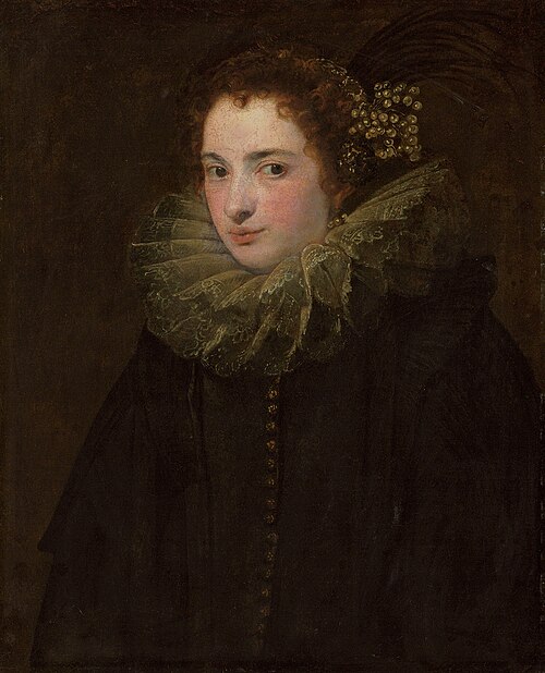 A portrait of a noblewoman, 1625, Antoine van Dyck