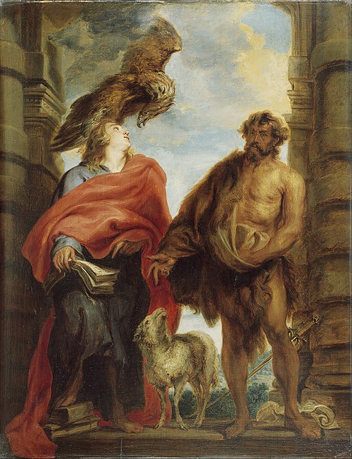 The Two Saints John, 1620, Antoine van Dyck