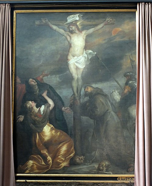 Christ on the Cross with the Virgin Mary and Saints, 1630, Anthony van Dyck
