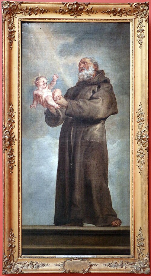Saint Anthony of Padua, 1632, Anthony van Dyck
